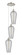 Ballston Three Light Pendant in Polished Nickel (405|113B-3P-PN-G456-8SM)
