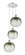 Ballston Three Light Pendant in Polished Chrome (405|113B-3P-PC-G481-10SL)