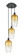 Ballston Three Light Pendant in Matte Black (405|113B-3P-BK-G484-7AM)
