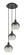 Ballston Three Light Pendant in Matte Black (405|113B-3P-BK-G483-8SL)
