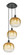 Ballston Three Light Pendant in Matte Black (405|113B-3P-BK-G481-10AM)