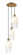 Ballston Three Light Pendant in Brushed Brass (405|113B-3P-BB-G484-7OP)