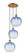 Ballston Three Light Pendant in Brushed Brass (405|113B-3P-BB-G481-10SB)