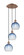 Ballston Three Light Pendant in Antique Copper (405|113B-3P-AC-G483-8SB)