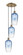 Ballston Three Light Pendant in Antique Brass (405|113B-3P-AB-G484-7SB)