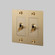 Toggle Switch in Brass (576|NTG-053822)