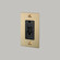 Duplex Outlet in Brass (576|NSK-053506)