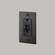 Duplex Outlet in Smoked Bronze (576|NSC-093803)