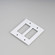 Wall Plate in White (576|NPL-143064) Wall Plate in White (576|NPL-143064)