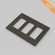 Wall Plate in Smoked Bronze (576|NPL-09301)