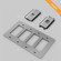 Wall Plate in Steel (576|NPL-07307)