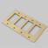 Wall Plate in Brass (576|NPL-053593)