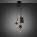 LED Pendant in Brass (576|NHK-18496)