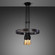 LED Chandelier in Smoked Bronze (576|NHE-202179)