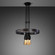 LED Chandelier in Smoked Bronze (576|NHE-202178)