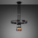 LED Chandelier in Steel (576|NHE-192187)