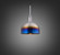 LED Pendant in Burnt Steel (576|NFP-893198)