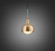 LED Pendant in Brass (576|NFP-813163)