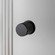 Door Knob in Black (576|NDK-02249)