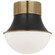 Precision LED Flush Mount in Antique-Burnished Brass and Bronze (268|KW 4058AB/BZ-WG)
