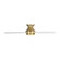 Ikon 52 Hugger LED 52'' Ceiling Fan in Burnished Brass (71|3IKR52BBSD)