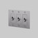 Light Switch in Steel (576|NTK-074399)