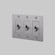 Light Switch in Steel (576|NTK-074389) Light Switch in Steel (576|NTK-074389)