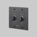 Light Switch in Smoked Bronze (576|NTG-454043)
