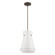 Bryony One Light Convertible Pendant in Forged Bronze (577|207792A)