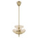 Fiorello Three Light Convertible Pendant in Brushed Gold (577|207784A)