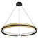 Grazia LED Pendant in Matte Black, Brushed Gold (577|207774A)