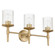 Andrea Three Light Vanity in Champagne Gold (577|207694A)