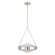 Agate Three Light Pendant in Polished Nickel, Clear Holophane (577|207428A)