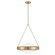 Agate Four Light Pendant in Champagne Gold, Opal (577|207425A)