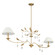 Presley Two Light Linear Chandelier in Champagne Gold, Clear (577|207343A)
