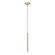 Manhattan LED Pendant in Brushed Gold (577|207302A)