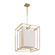 Abbey Six Light Pendant in Brass (577|207269A)