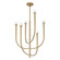 Dahlia Six Light Chandelier in Brass (577|207256A)