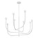Dahlia Eight Light Chandelier in Plaster White (577|207253A)
