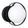 Parker One Light Wall Sconce in Matte Black (577|206966A)