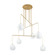 Bryony Six Light Chandelier in Brushed Gold (577|206927A)