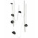 Fremont LED Chandelier in Ivory (192|HF7205-G102-IVY)