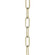 Square Profile Chain Chain in Gilded Silver (54|P8755-176)
