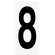 Address Light Number Plt in White (54|P5970-008)