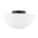 Andrea One Light Flush Mount in Soft Black (428|H611502-SBK)