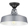 Cedar Springs One Light Semi Flush Mount in Metallic Gray (54|P550070-082)