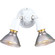 Par Lampholder Two Light Wall Lantern in White (54|P5207-30) Par Lampholder Two Light Wall Lantern in White (54|P5207-30)