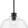 Singleton One Light Pendant in Matte Black (54|P500381-31M)