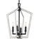 Galloway Four Light Foyer Pendant in Matte Black (54|P500377-31M)