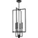 Elara Four Light Foyer Chandelier in Matte Black (54|P500363-31M)